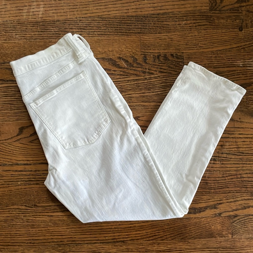 Size 30 Madewell, white, “The Perfect Vintage Jeans